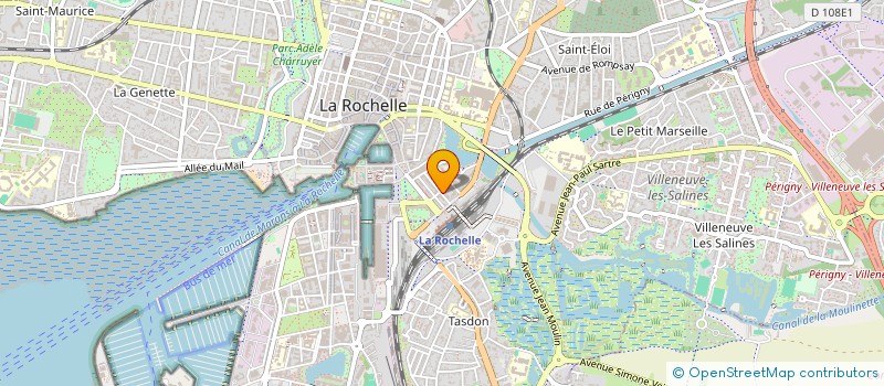 localisation de l'entreprise TERRE ET MER HABITAT, SOCIETE COOPERATIVE DE COORDINATION A CAPITAL VARIABLE à LA ROCHELLE