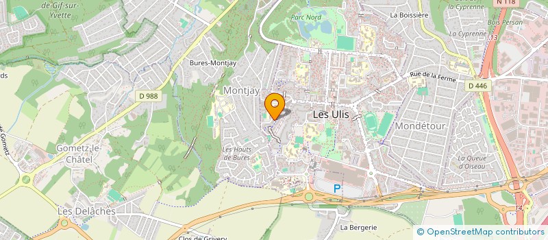 localisation de l'entreprise TERRE ET MER ULIS à LES ULIS