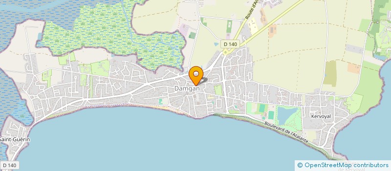 localisation de l'entreprise TERRE ET OCEAN DISTRIBUTION  DAMGAN