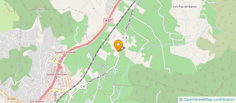 localisation de l'entreprise TERRE ET PASSION  CUERS