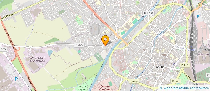 localisation de l'entreprise TERRE ET PATRIMOINE ASSOCIATION à DOUAI