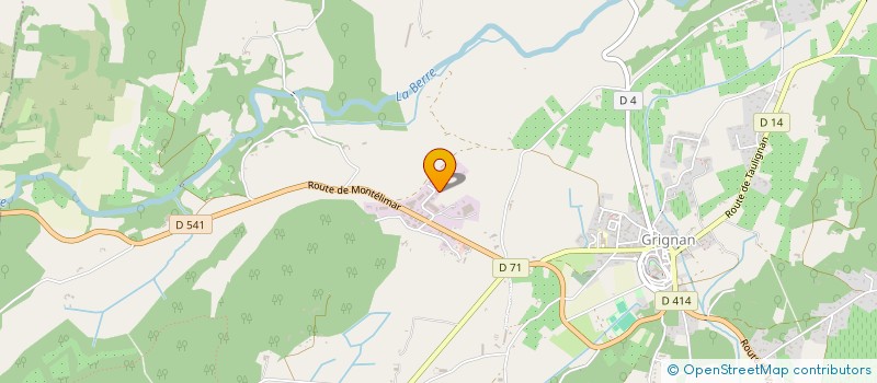 localisation de l'entreprise TERRE ET PIERRE DE PROVENCE  GRIGNAN