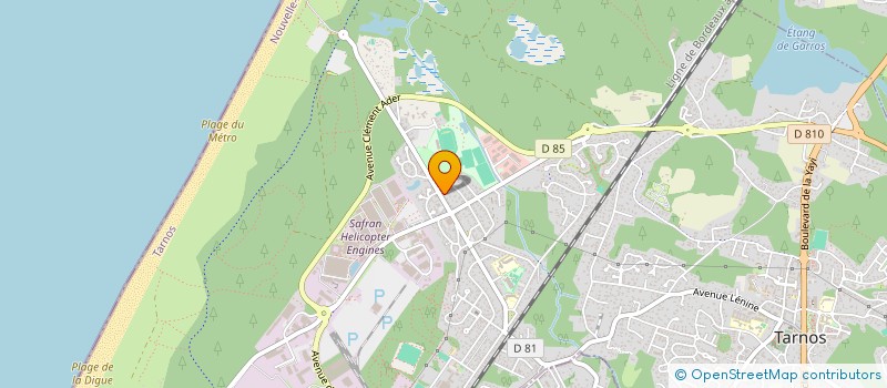 localisation de l'entreprise TERRE ET PIERRES  TARNOS