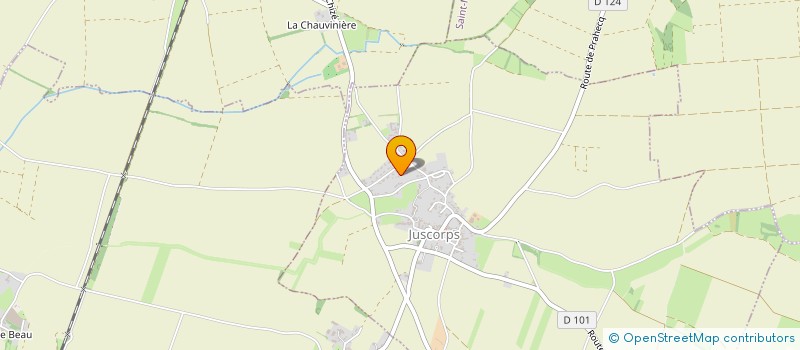 localisation de l'entreprise TERRE ET PINCEAUX D'ART-DO  JUSCORPS