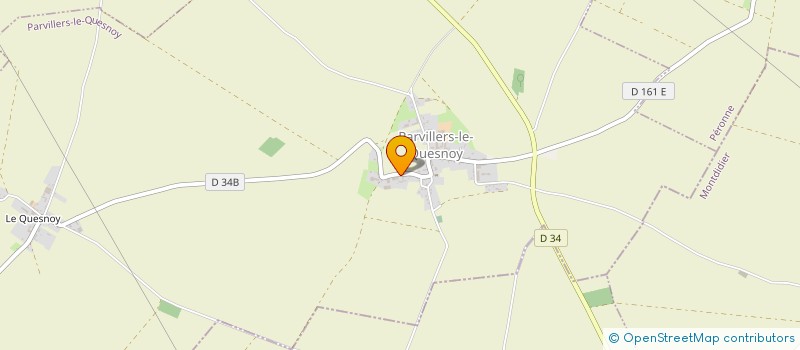 localisation de l'entreprise TERRE ET POM  PARVILLERS-LE-QUESNOY