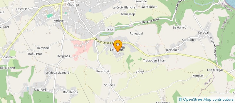 localisation de l'entreprise TERRE ET REVES  PLOUHA