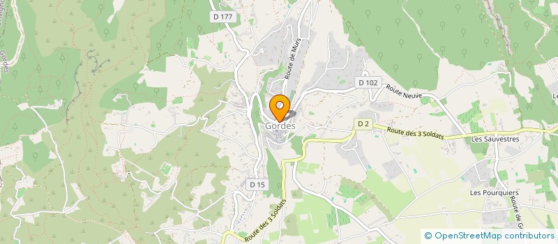 localisation de l'entreprise TERRE ET SOLEIL à GORDES