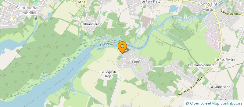 localisation de l'entreprise TERRE ET TECHNIQUES  LA CHEVROLIERE