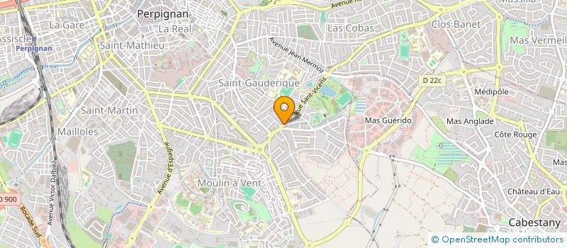 localisation de l'entreprise TERRE ET TOILE à PERPIGNAN