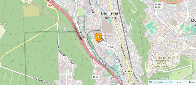 localisation de l'entreprise TERRE ET VIE à DEVILLE-LES-ROUEN