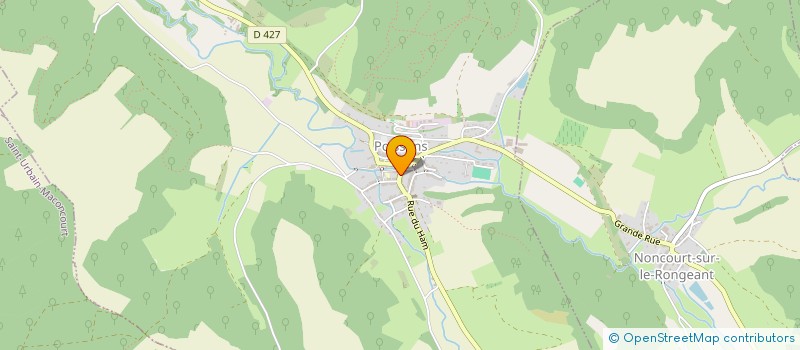 localisation de l'entreprise TERRE ET VOLUPTE à NONCOURT-SUR-LE-RONGEANT