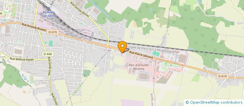 localisation de l'entreprise TERRE FERME ET SAVEURS à ROMILLY-SUR-SEINE