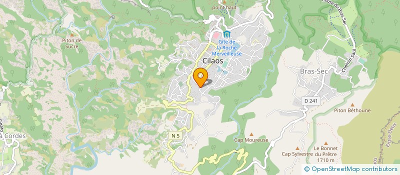 localisation de l'entreprise TERRE FINE à CILAOS