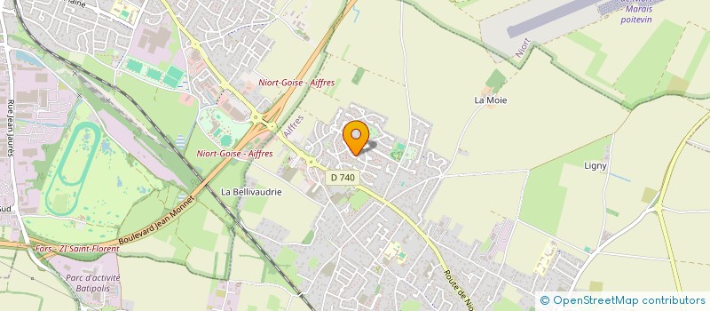 localisation de l'entreprise TERRE-HAPPY à AIFFRES
