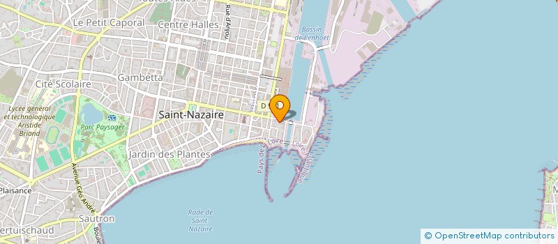 localisation de l'entreprise TERRE HAPPY  SAINT-NAZAIRE