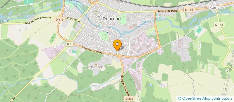 localisation de l'entreprise TERRE HAPPY à DOURDAN