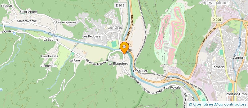 localisation de l'entreprise TERRE HAPPY EN OCCITANIE  CENDRAS