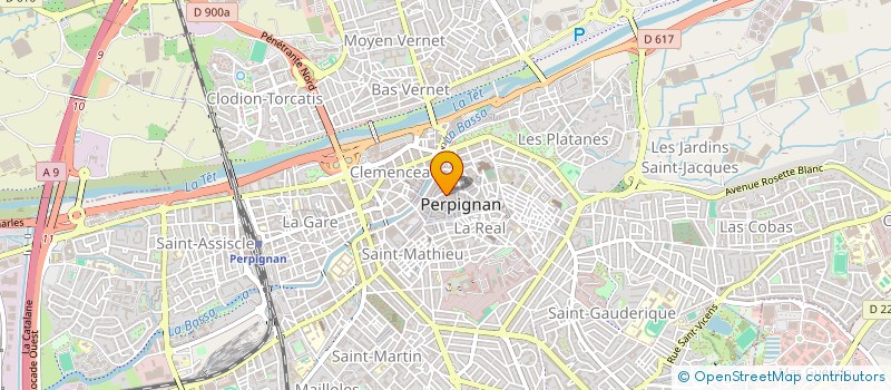 localisation de l'entreprise TERRE HUMAINE ENFANCE ET FEMMES à PERPIGNAN