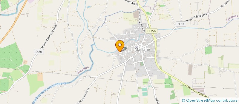 localisation de l'entreprise TERRE ICI BIO à MAILLANE
