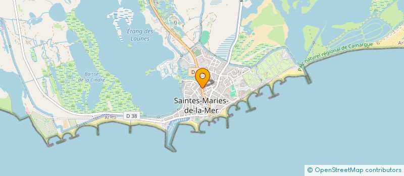 localisation de l'entreprise TERRE INDIGO à SAINTES-MARIES-DE-LA-MER