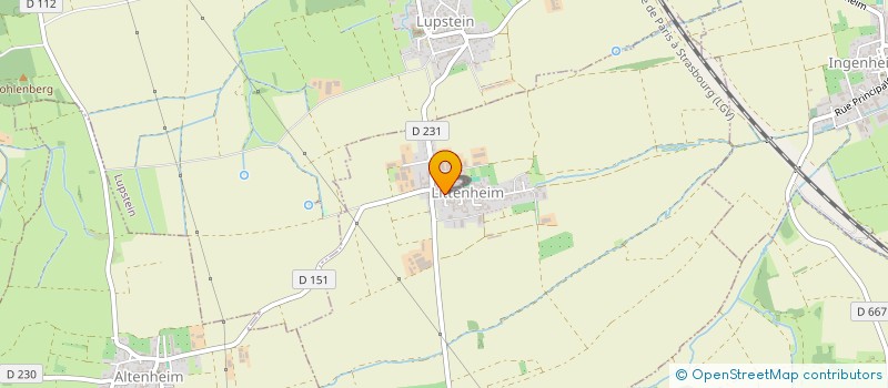 localisation de l'entreprise TERRE INDIGO  LITTENHEIM