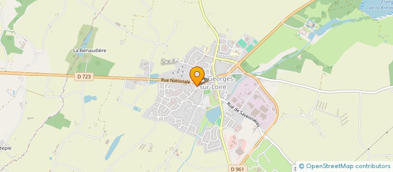 localisation de l'entreprise TERRE'INSPIRE à SAINT-GEORGES-SUR-LOIRE