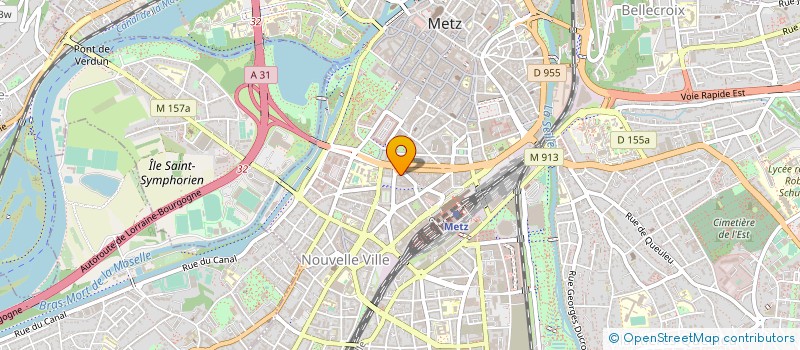 localisation de l'entreprise TERRE LORRAINE  METZ