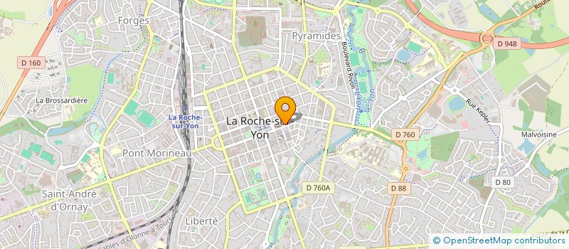 localisation de l'entreprise TERRE-LOTI à ROCHE SUR YON (LA)