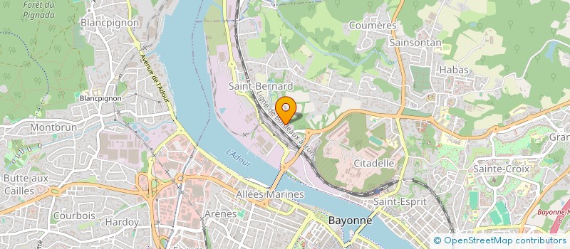 localisation de l'entreprise TERRE & MER LOCATIONS à BAYONNE