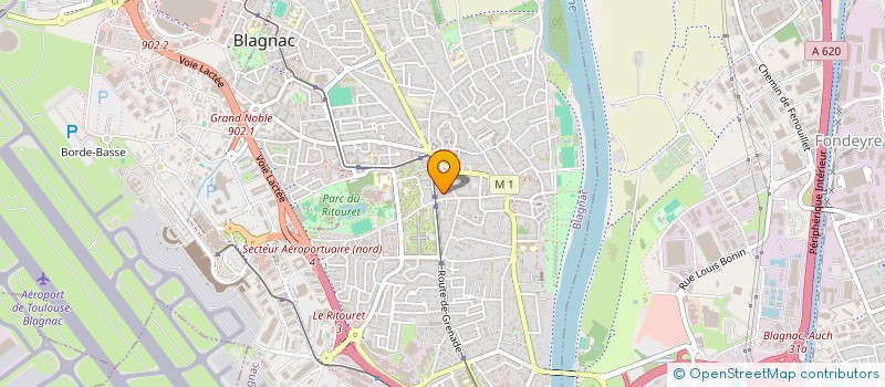 localisation de l'entreprise TERRE MOUVANTE CIE à BLAGNAC