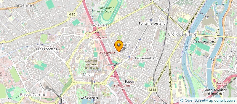 localisation de l'entreprise TERRE NATALE à TOULOUSE