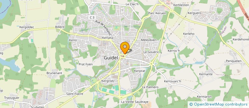 localisation de l'entreprise TERRE NEUVAS  GUIDEL