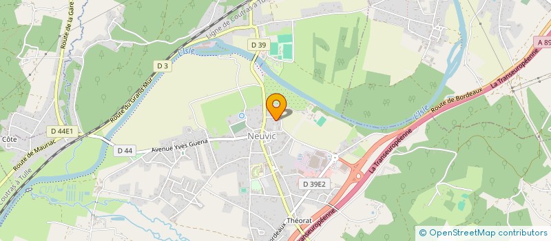 localisation de l'entreprise TERRE NEUVE  ST-VINCENT-DE-CONNEZAC