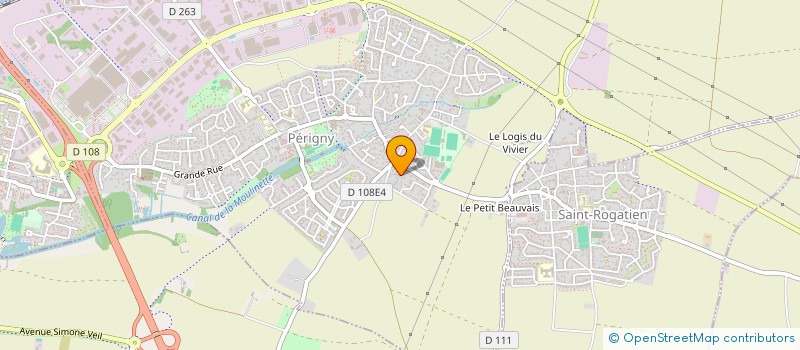 localisation de l'entreprise TERRE NEUVE  PERIGNY