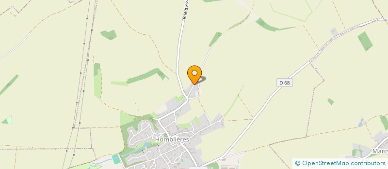 localisation de l'entreprise TERRE NEUVE IMMO  HOMBLIERES