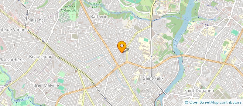 localisation de l'entreprise TERRE NEUVE LC 3 à NANTES