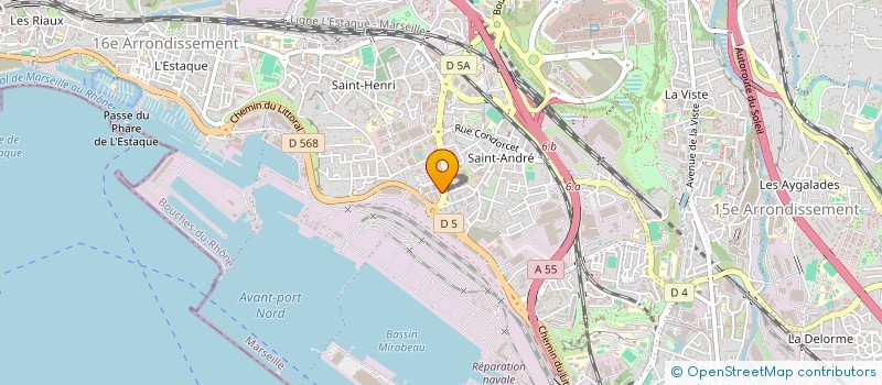 localisation de l'entreprise TERRE NEUVE LYON à MARSEILLE