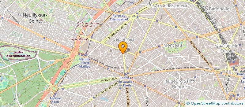 localisation de l'entreprise TERRE NEUVE SARL  PARIS