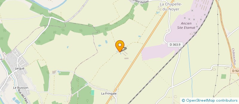 localisation de l'entreprise TERRE NOIRE à LA CHAPELLE-DU-NOYER