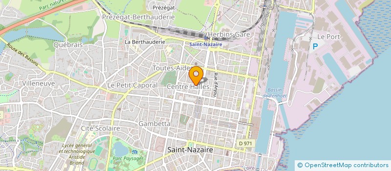 localisation de l'entreprise TERRE NOIRE  SAINT-NAZAIRE