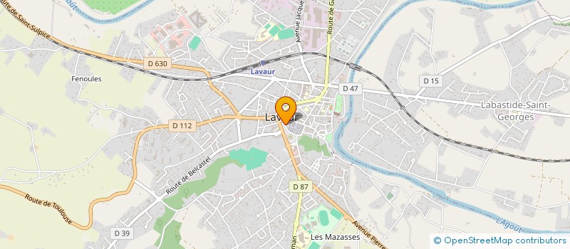 localisation de l'entreprise TERRE NOMADE  GIROUSSENS