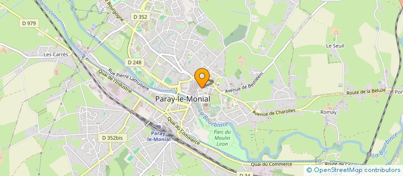 localisation de l'entreprise TERRE NOUVELLE à PARAY-LE-MONIAL