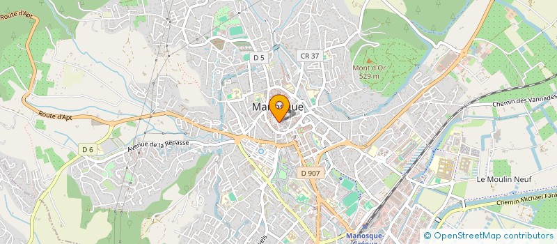 localisation de l'entreprise TERRE O FORME à MANOSQUE