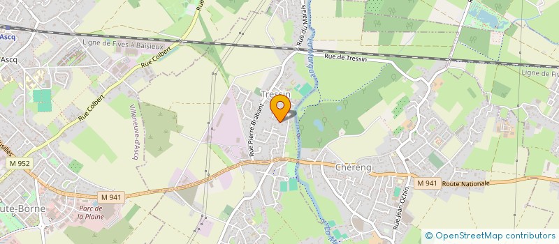 localisation de l'entreprise TERRE OASIS  TRESSIN