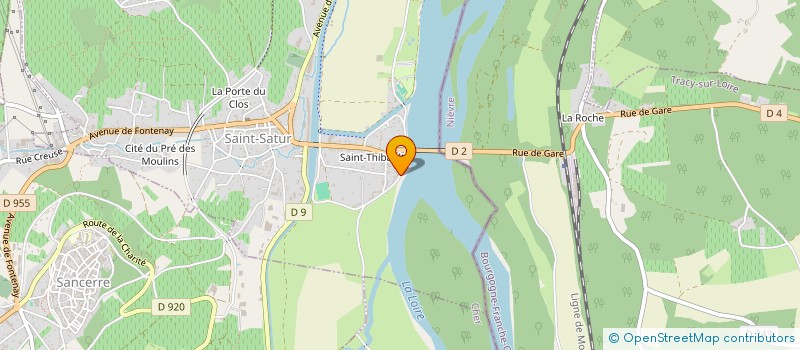 localisation de l'entreprise TERRE'OBALDIENNE  SAINT-SATUR