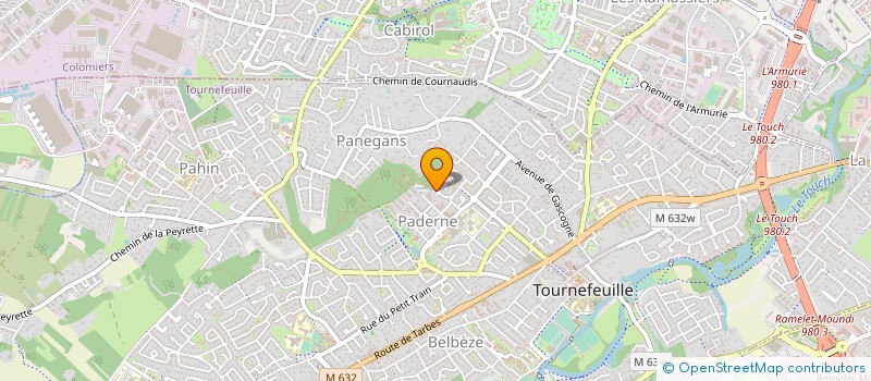 localisation de l'entreprise TERRE ORIGIN'ELLE  TOURNEFEUILLE