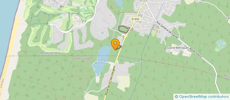 localisation de l'entreprise TERRE ORIGINE  MOLIETS-ET-MAA