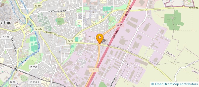 localisation de l'entreprise TERRE PERENNE à CHARTRES