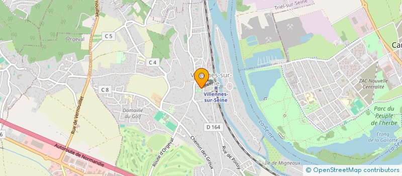 localisation de l'entreprise TERRE PROMISE à VILLENNES-SUR-SEINE