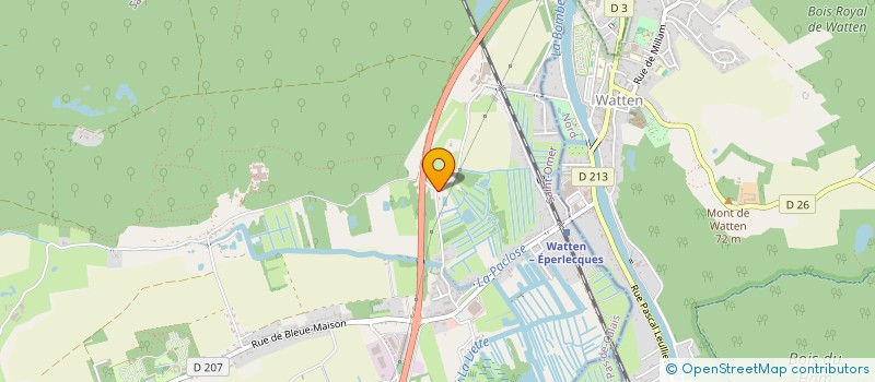 localisation de l'entreprise TERRE PROMISE  EPERLECQUES